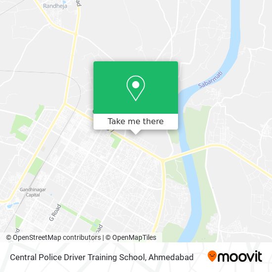 Central Police Driver Training School map