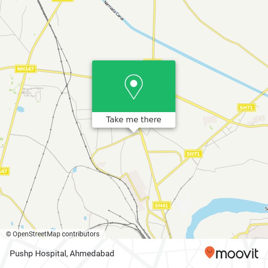 Pushp Hospital map