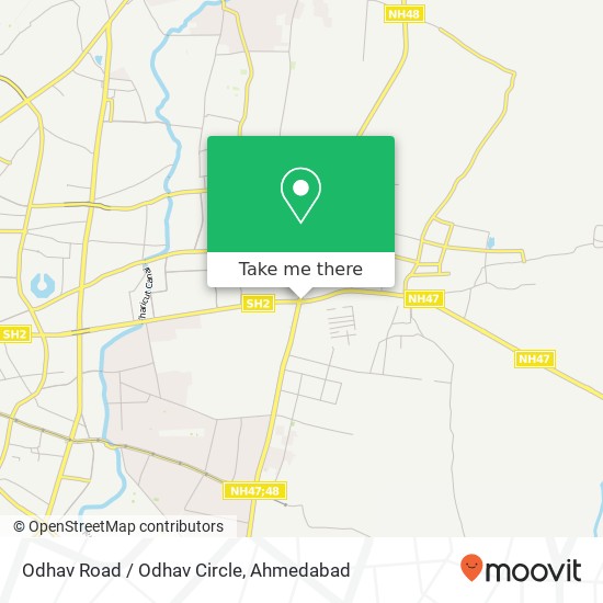 Odhav Road / Odhav Circle map