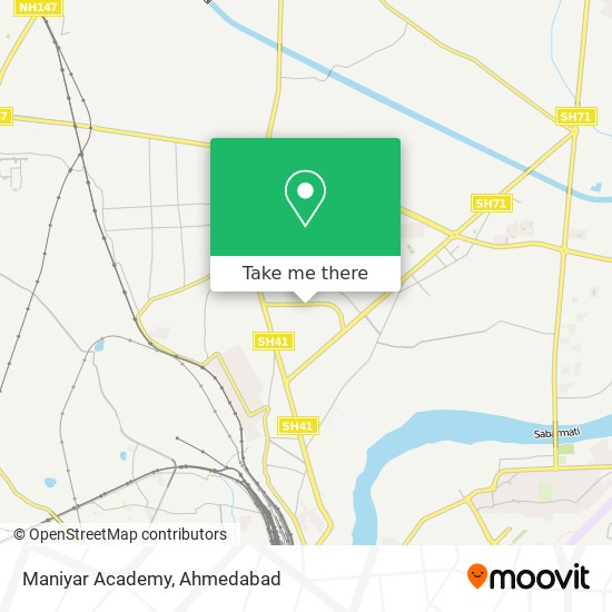 Maniyar Academy map