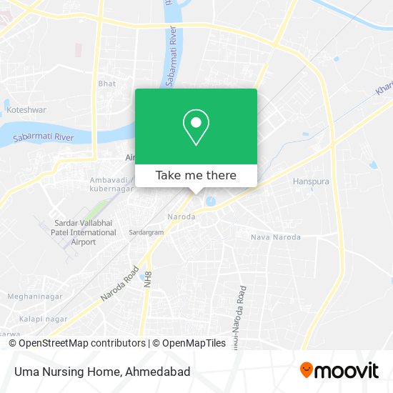 Uma Nursing Home map