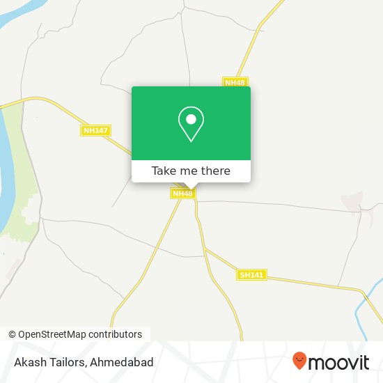 Akash Tailors map