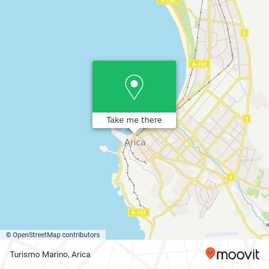 Turismo Marino map