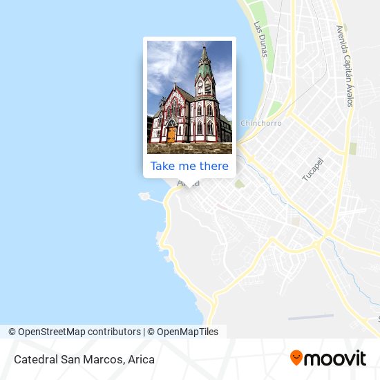 Catedral San Marcos map