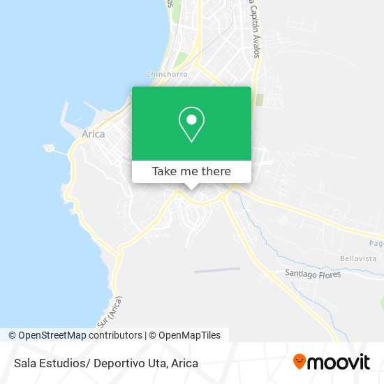 Sala Estudios/ Deportivo Uta map