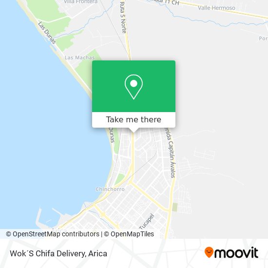 Mapa de Wok´S Chifa Delivery