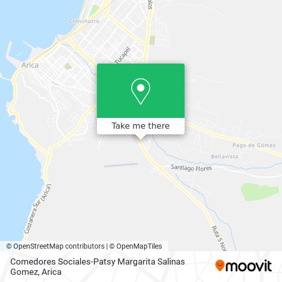 Comedores Sociales-Patsy Margarita Salinas Gomez map