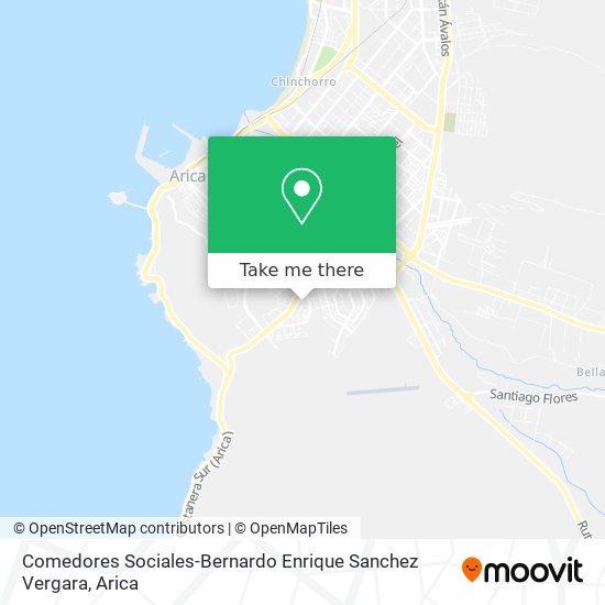 Mapa de Comedores Sociales-Bernardo Enrique Sanchez Vergara
