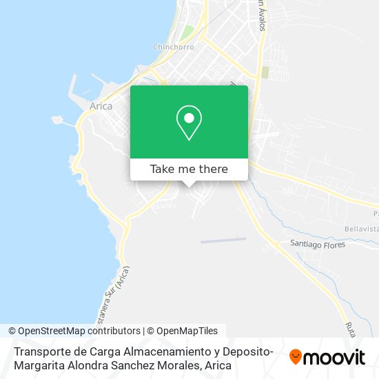 Mapa de Transporte de Carga Almacenamiento y Deposito-Margarita Alondra Sanchez Morales