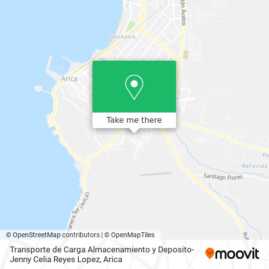 Mapa de Transporte de Carga Almacenamiento y Deposito-Jenny Celia Reyes Lopez