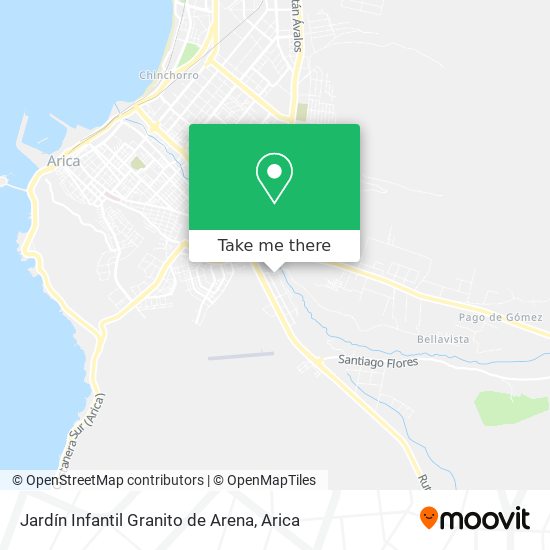 Jardín Infantil Granito de Arena map
