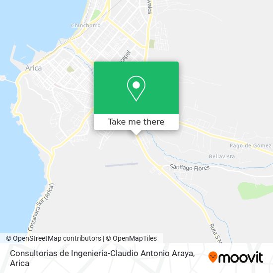 Consultorias de Ingenieria-Claudio Antonio Araya map