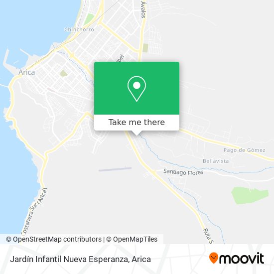 Mapa de Jardín Infantil Nueva Esperanza