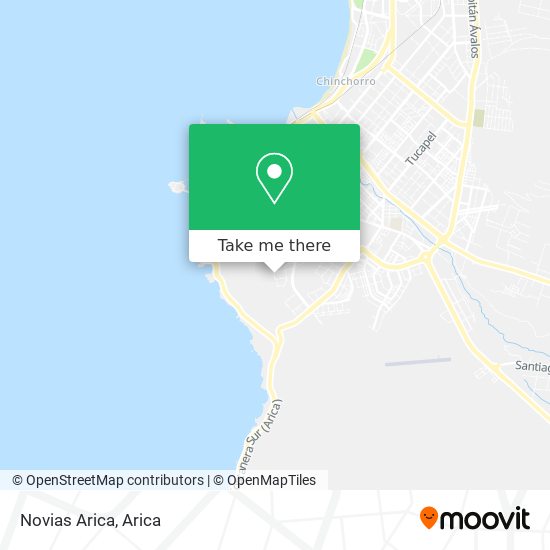 Novias Arica map