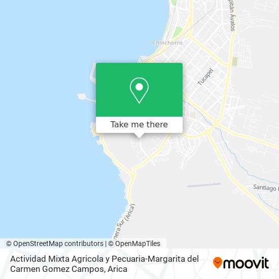 Actividad Mixta Agricola y Pecuaria-Margarita del Carmen Gomez Campos map