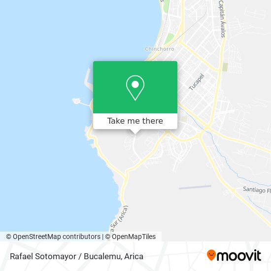 Rafael Sotomayor / Bucalemu map