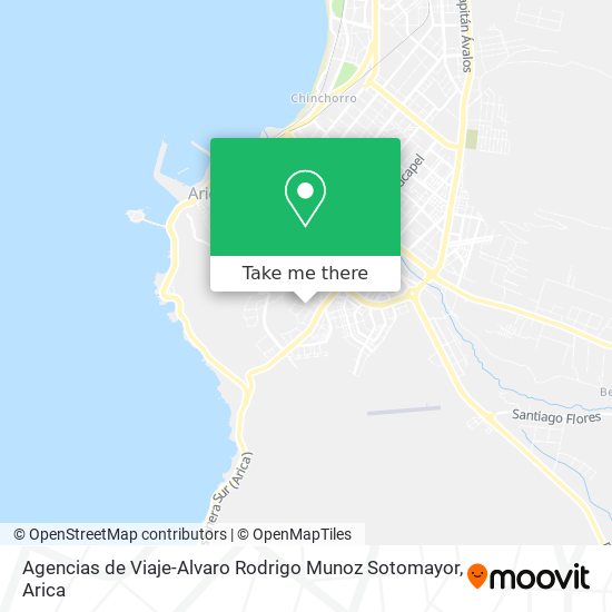 Agencias de Viaje-Alvaro Rodrigo Munoz Sotomayor map