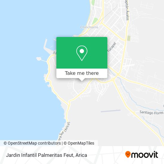 Jardin Infantil Palmeritas Feut map