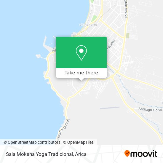 Sala Moksha Yoga Tradicional map