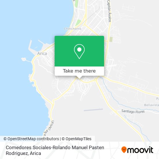 Comedores Sociales-Rolando Manuel Pasten Rodriguez map