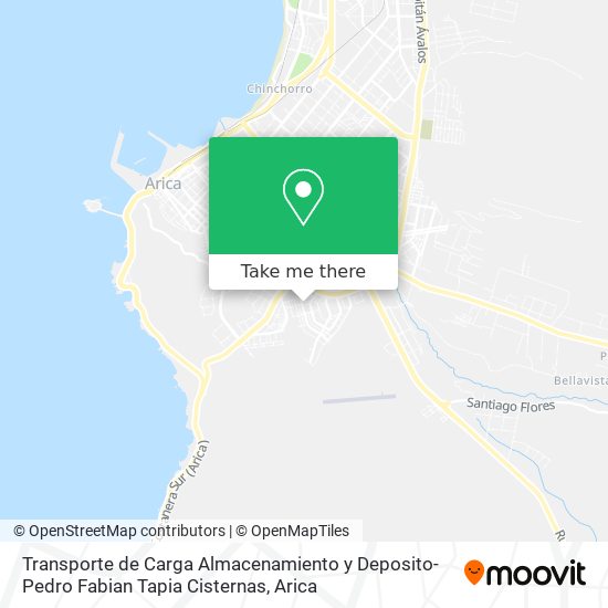 Mapa de Transporte de Carga Almacenamiento y Deposito-Pedro Fabian Tapia Cisternas