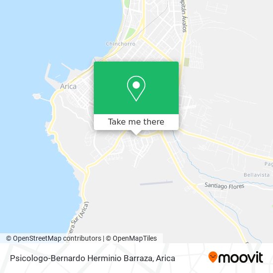 Psicologo-Bernardo Herminio Barraza map