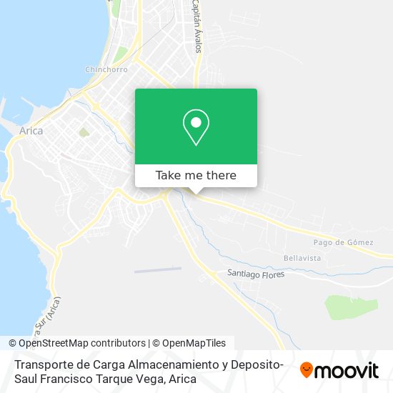 Mapa de Transporte de Carga Almacenamiento y Deposito-Saul Francisco Tarque Vega