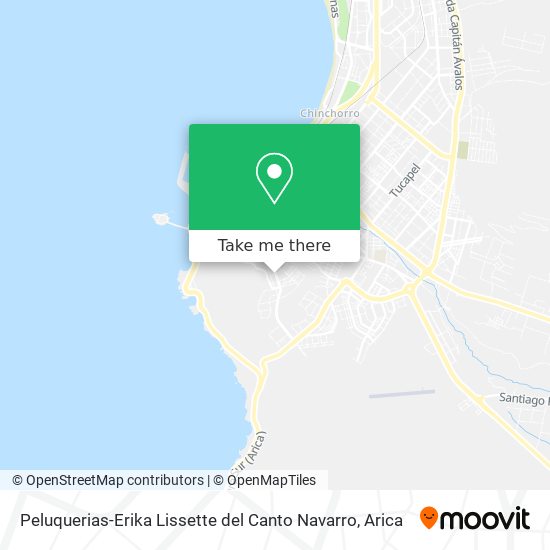 Peluquerias-Erika Lissette del Canto Navarro map