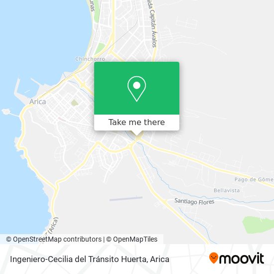 Ingeniero-Cecilia del Tránsito Huerta map