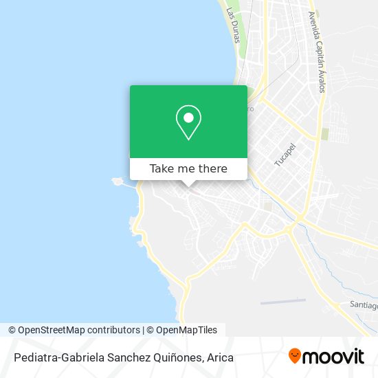 Pediatra-Gabriela Sanchez Quiñones map