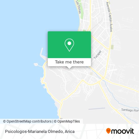 Psicologos-Marianela Olmedo map