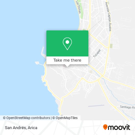 Mapa de San Andrés
