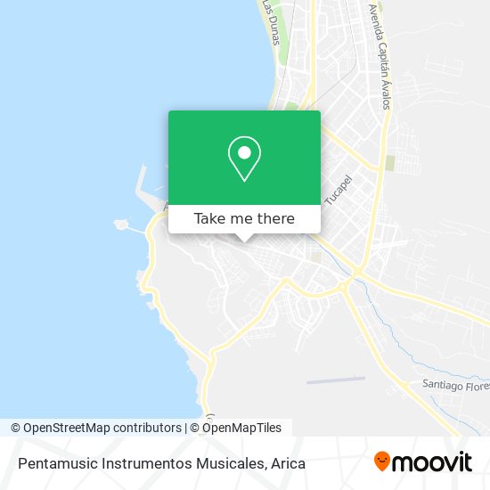 Pentamusic Instrumentos Musicales map