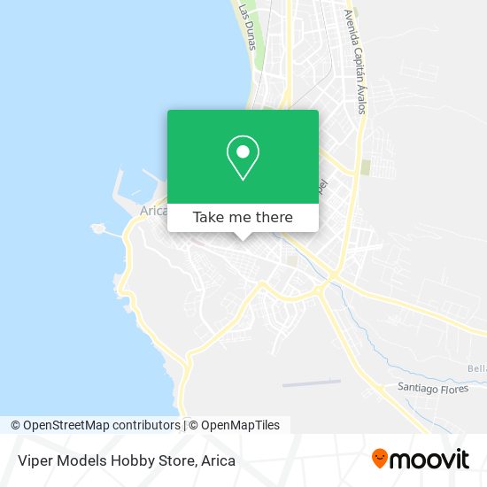 Mapa de Viper Models Hobby Store