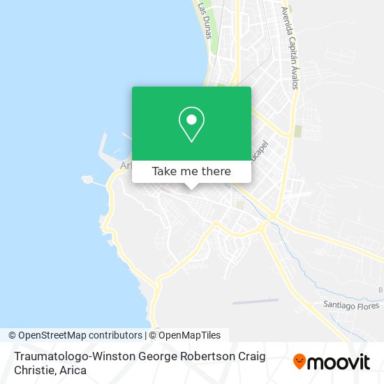 Traumatologo-Winston George Robertson Craig Christie map