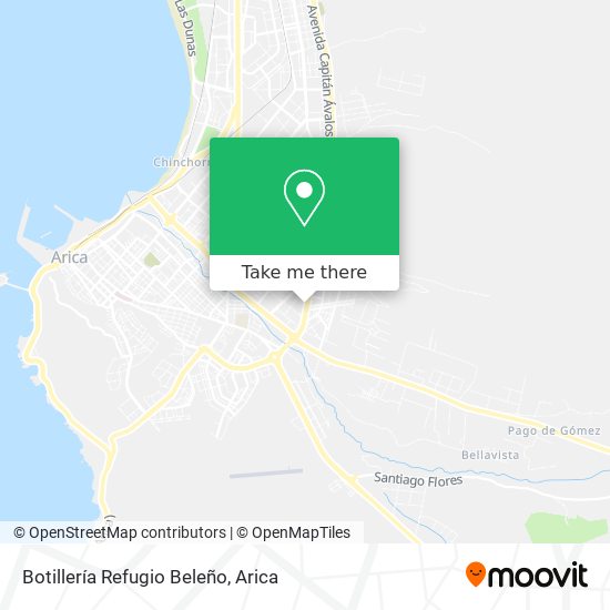 Botillería Refugio Beleño map