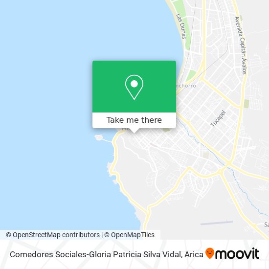 Comedores Sociales-Gloria Patricia Silva Vidal map