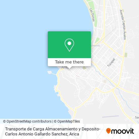 Mapa de Transporte de Carga Almacenamiento y Deposito-Carlos Antonio Gallardo Sanchez