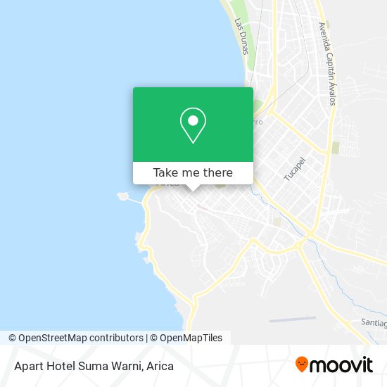 Apart Hotel Suma Warni map