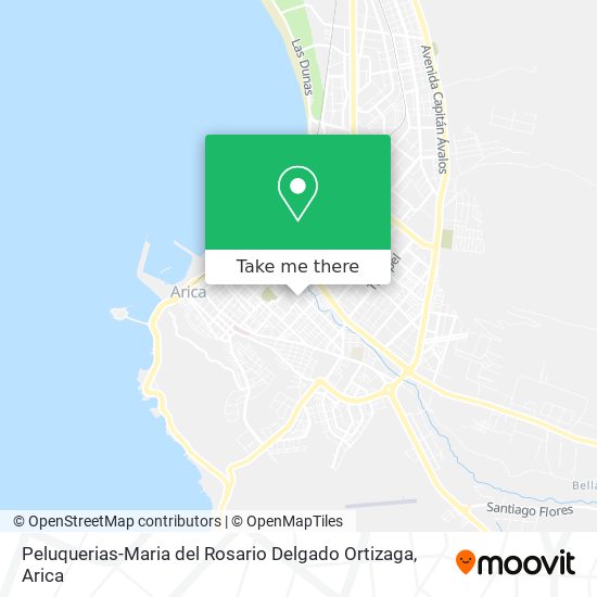 Peluquerias-Maria del Rosario Delgado Ortizaga map
