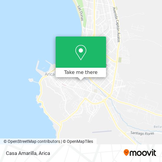 Mapa de Casa Amarilla