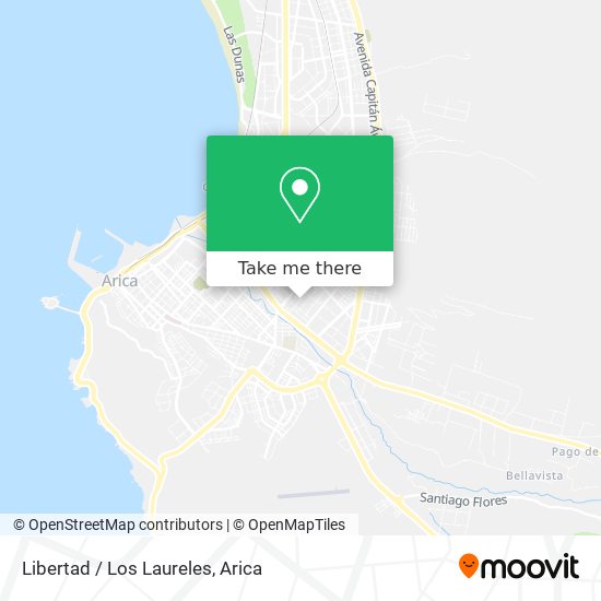 Libertad / Los Laureles map