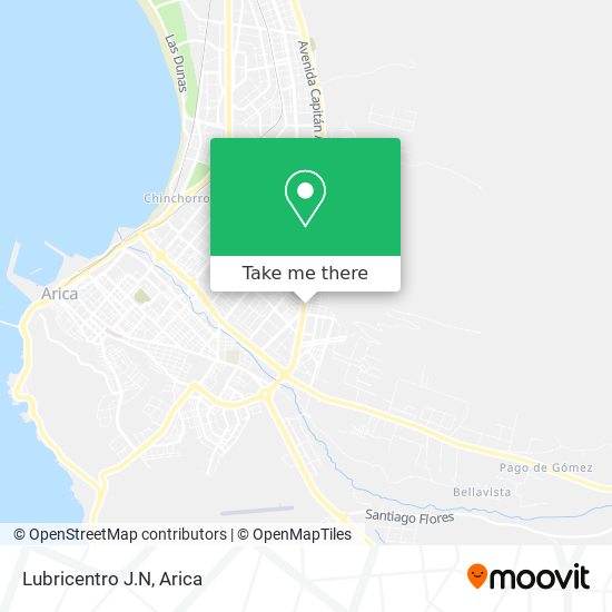 Mapa de Lubricentro J.N