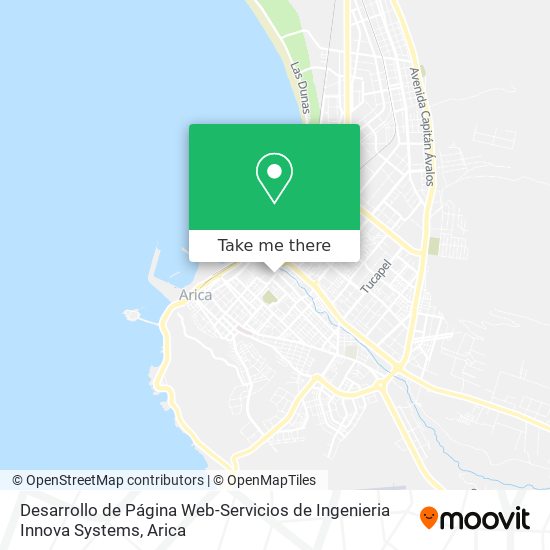 Desarrollo de Página Web-Servicios de Ingenieria Innova Systems map