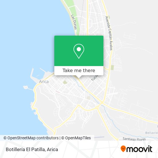 Botillería El Patilla map
