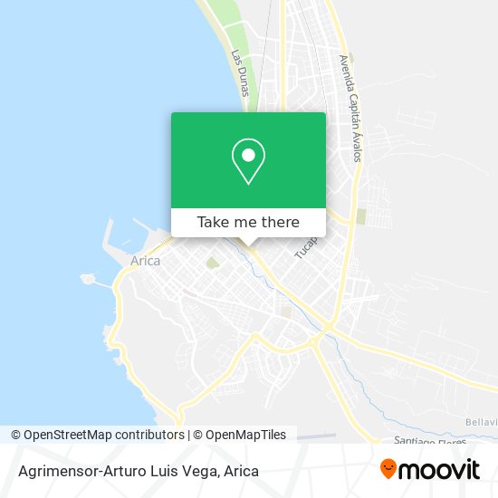 Agrimensor-Arturo Luis Vega map