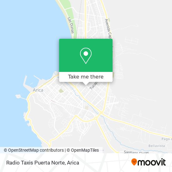 Radio Taxis Puerta Norte map