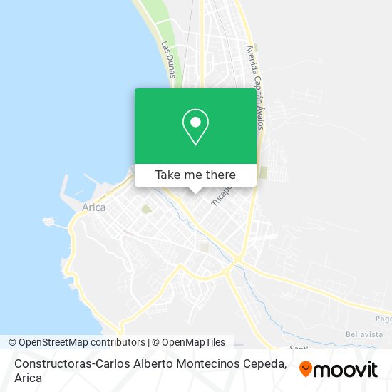 Constructoras-Carlos Alberto Montecinos Cepeda map