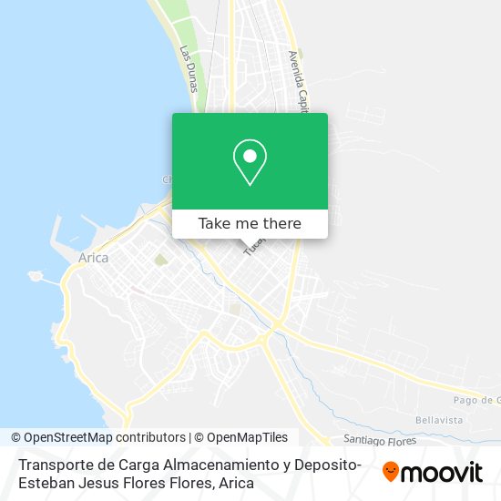 Transporte de Carga Almacenamiento y Deposito-Esteban Jesus Flores Flores map