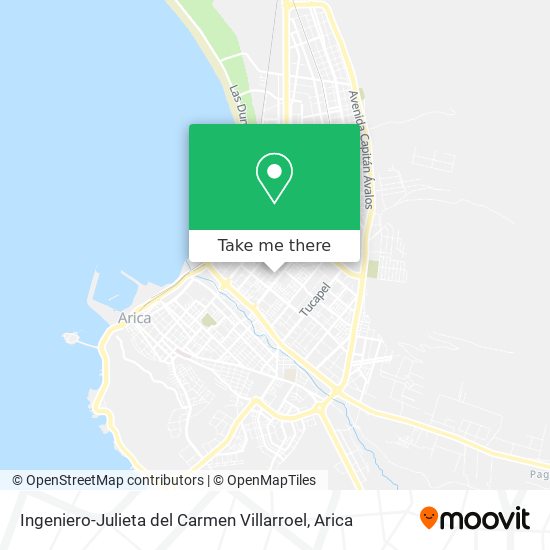 Ingeniero-Julieta del Carmen Villarroel map